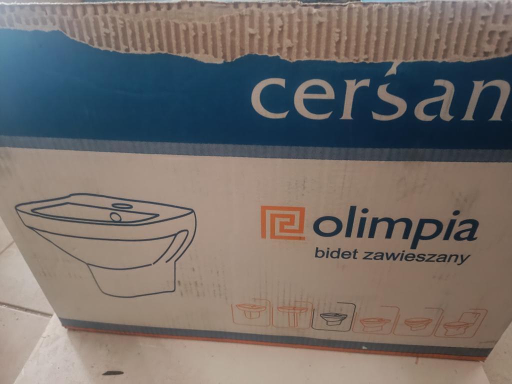 Bidet Olimpia Cersanit závěsný 